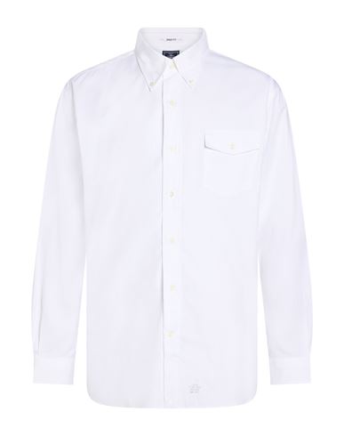 J. press Man Shirt White Size M Cotton