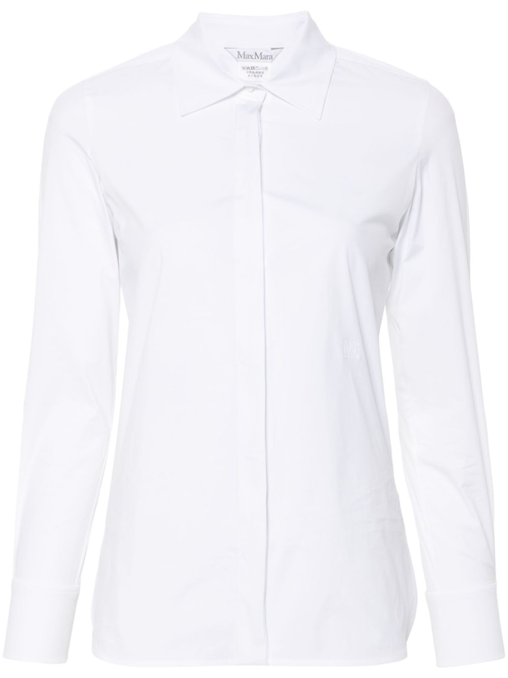 Knut poplin shirt - White