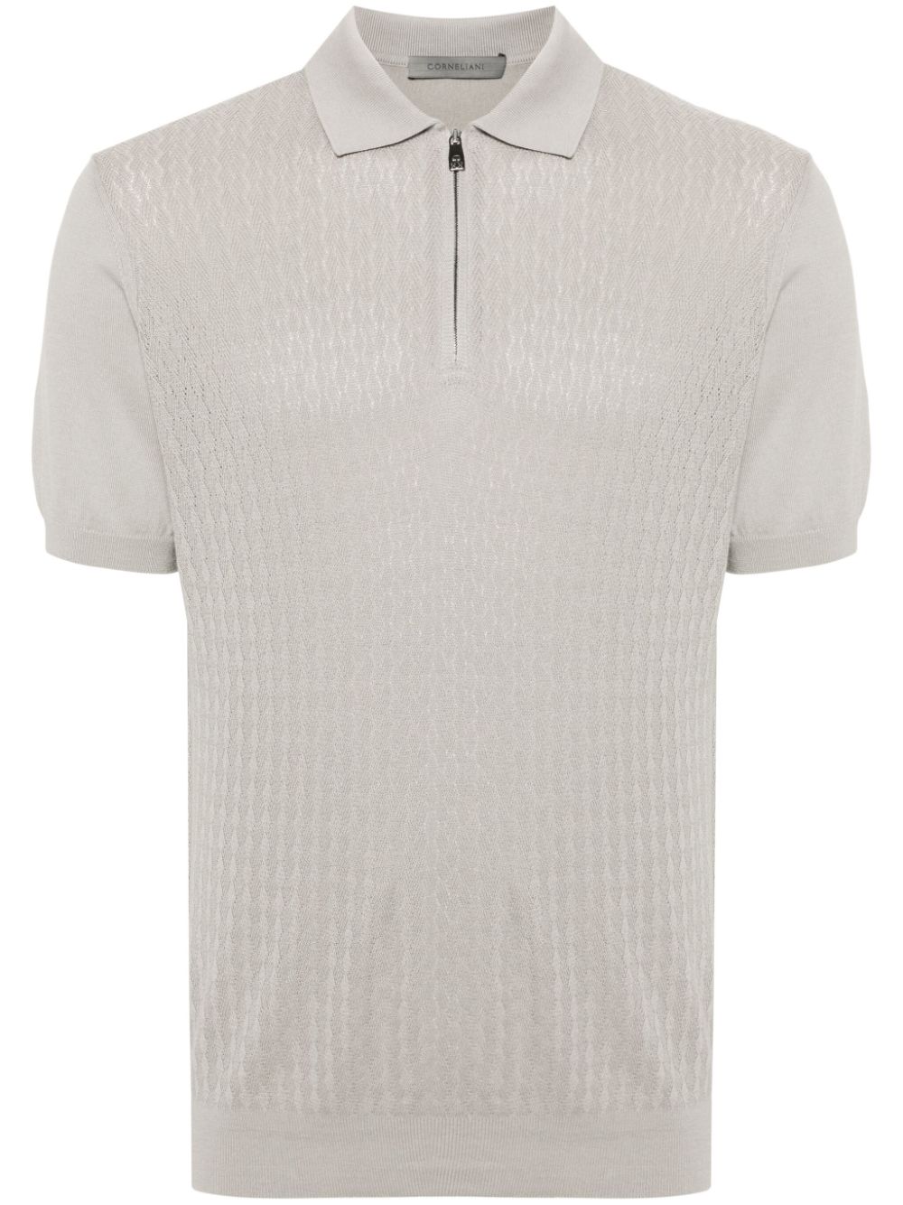 Cotton polo shirt - Neutrals