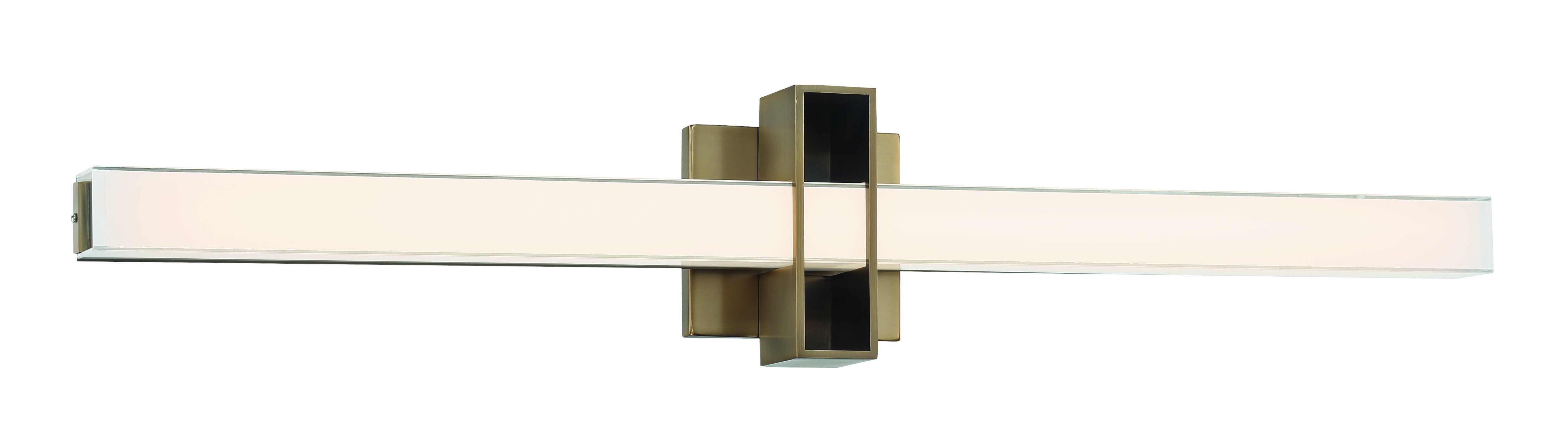 George Kovacs Major Bathroom Vanity Light in Aged Bra
