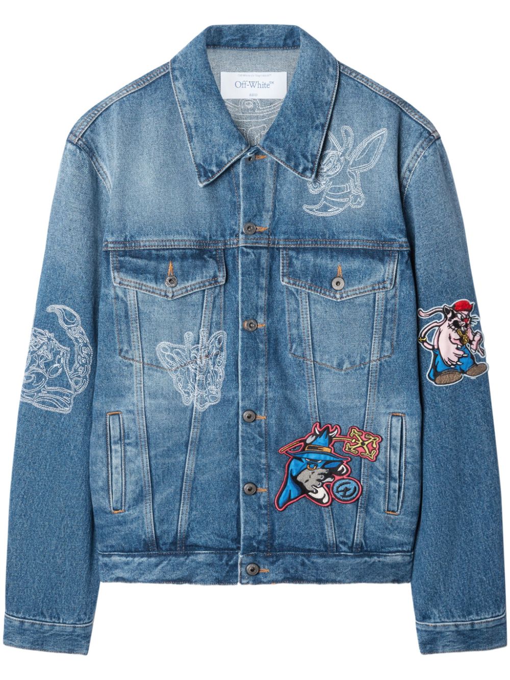 Character Skate denim jacket - Blue