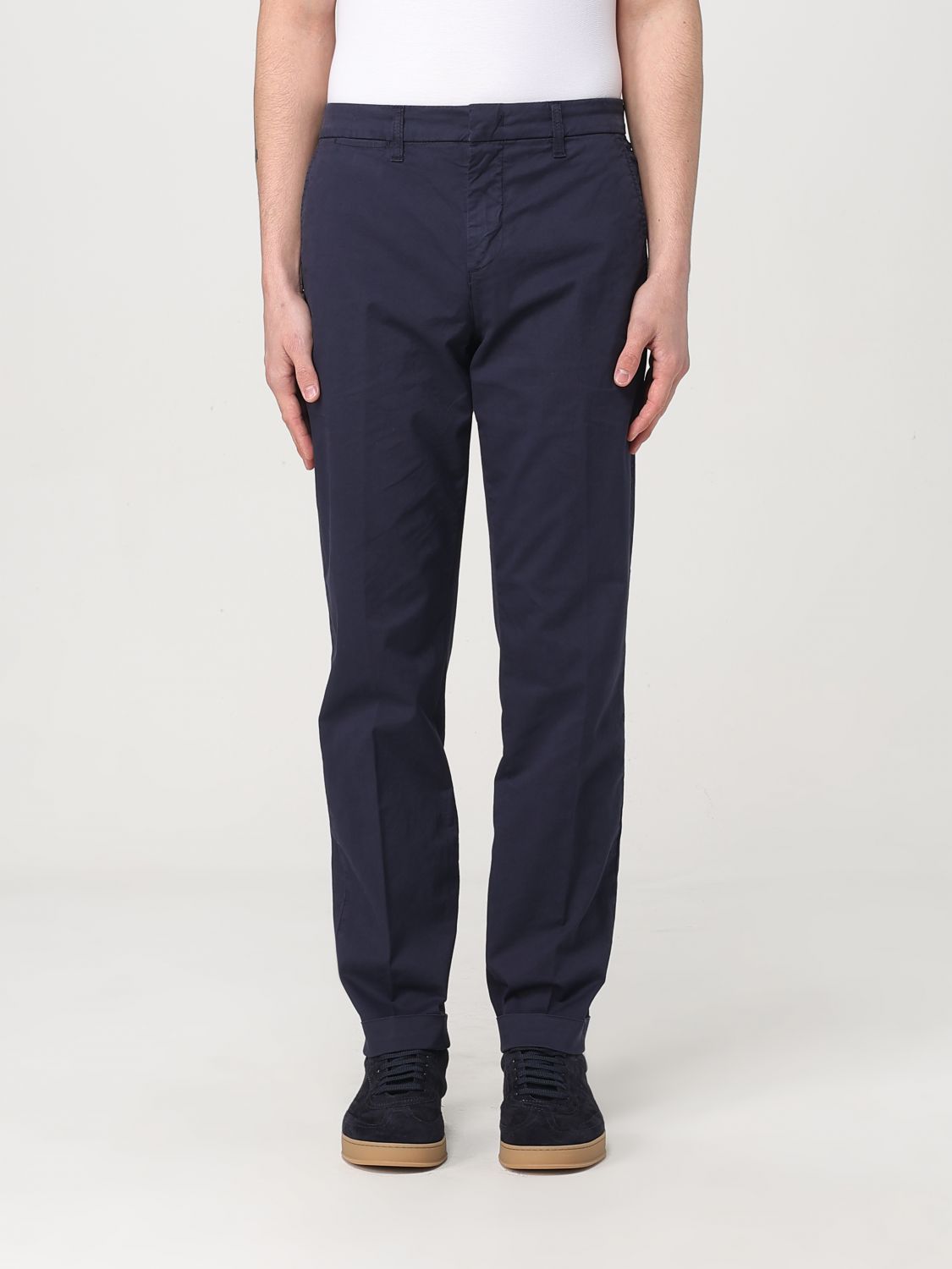 Pants Men color Blue
