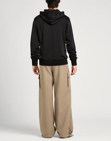 Man Sweatshirt Black Size L Polyamide, Viscose, Elastane