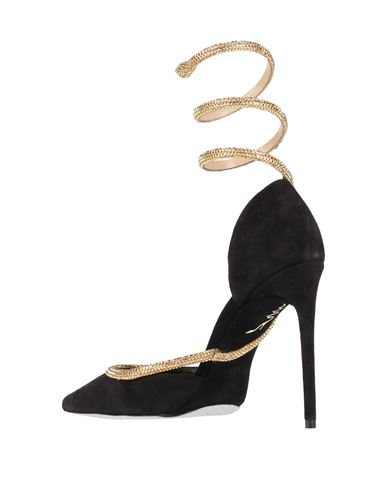Woman Pumps Black Size 11 Leather