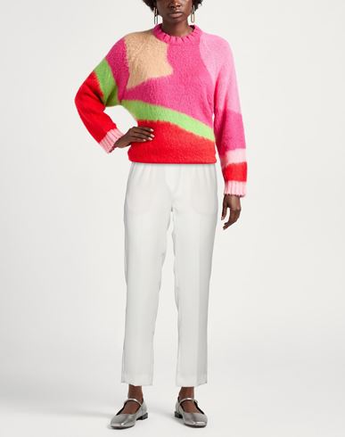 Sly010 Woman Pants White Size 4 Polyester