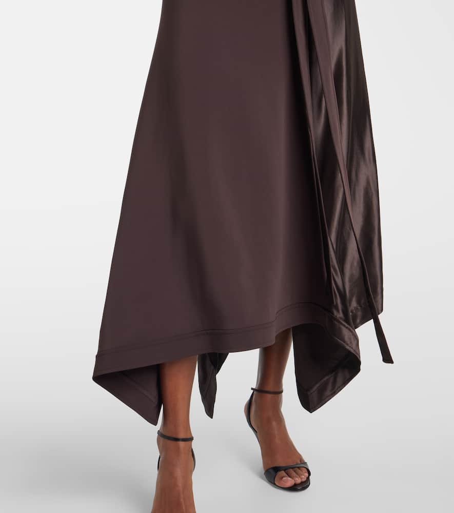 Asymmetric gown