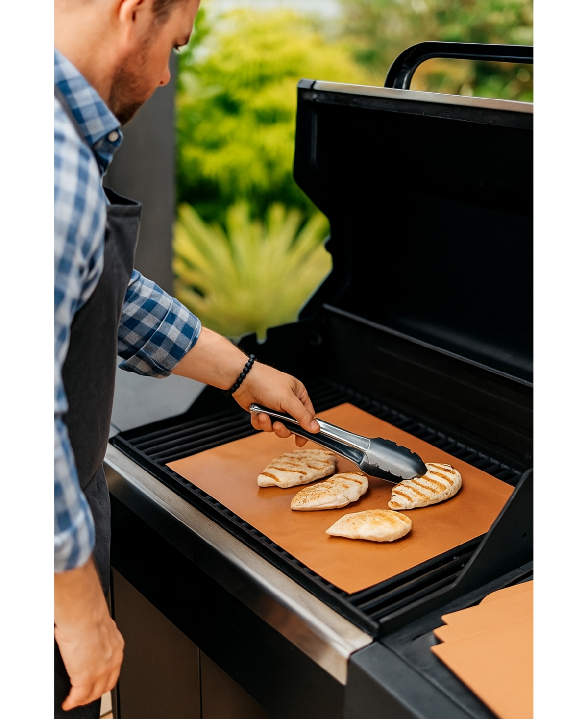 Multi Pack Copper Grill Mats - Copper