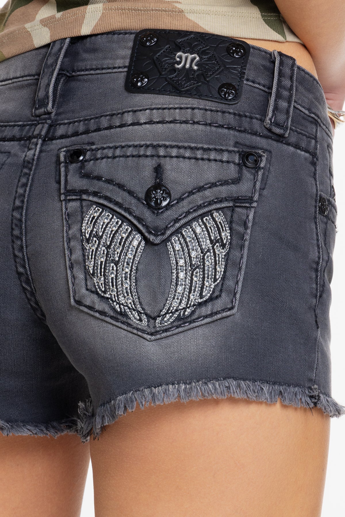 "Shadow Wing Low Rise Shorts