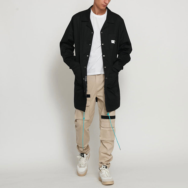 X Rhude Coat 'Black White'
