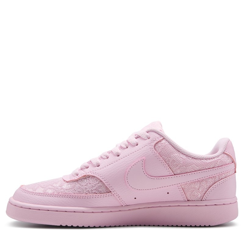 Women's Court Vision Low Sneakers (Pink Lace)