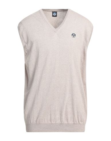 North Sails Man Sweater Beige Size M Cotton