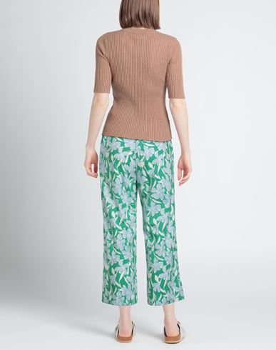 Woman Pants Green Size 8 Cotton