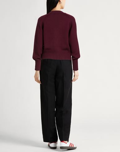Woman Sweater Plum Size 6 Wool