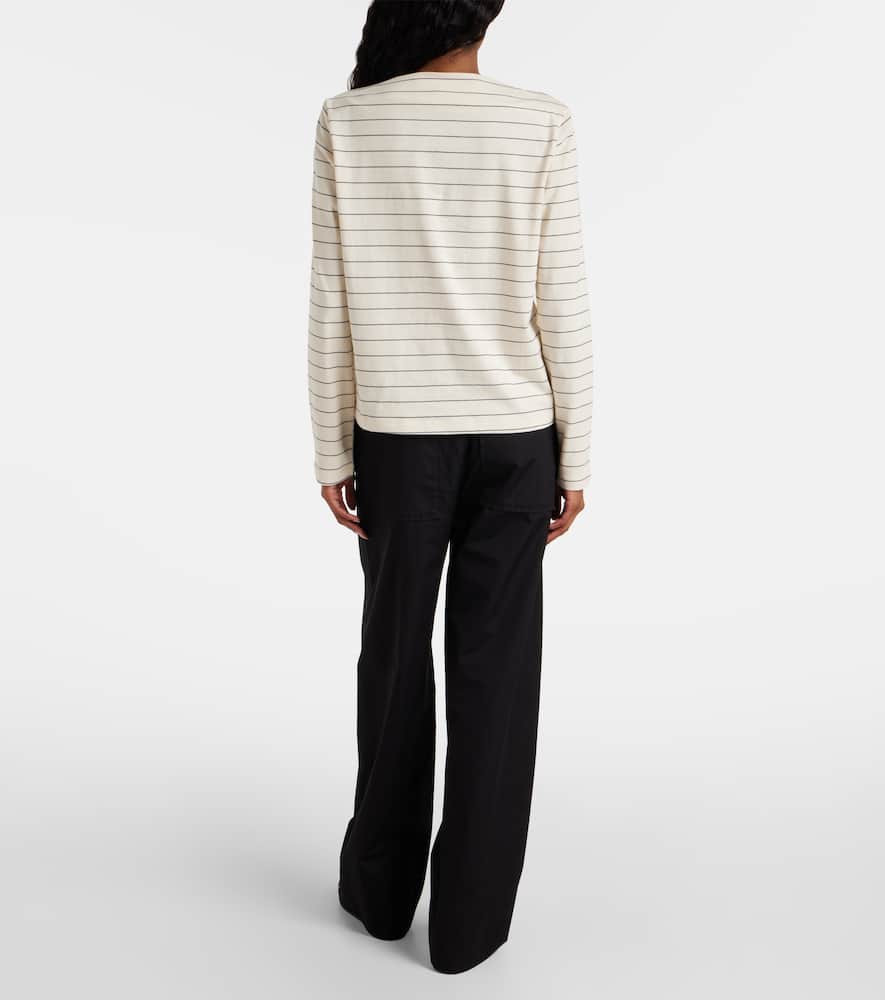 Margo striped cotton jersey T-shirt
