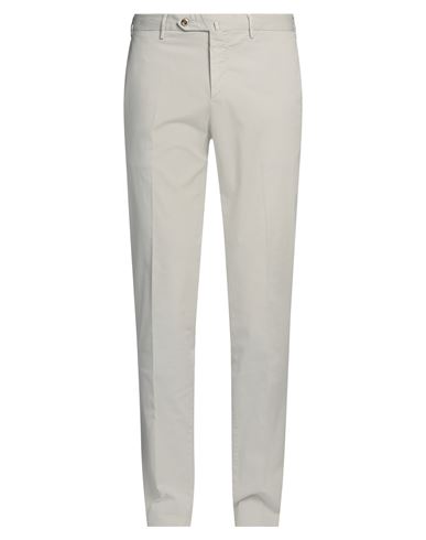 Pt Torino Man Pants Ivory Size 36 Cotton, Elastane