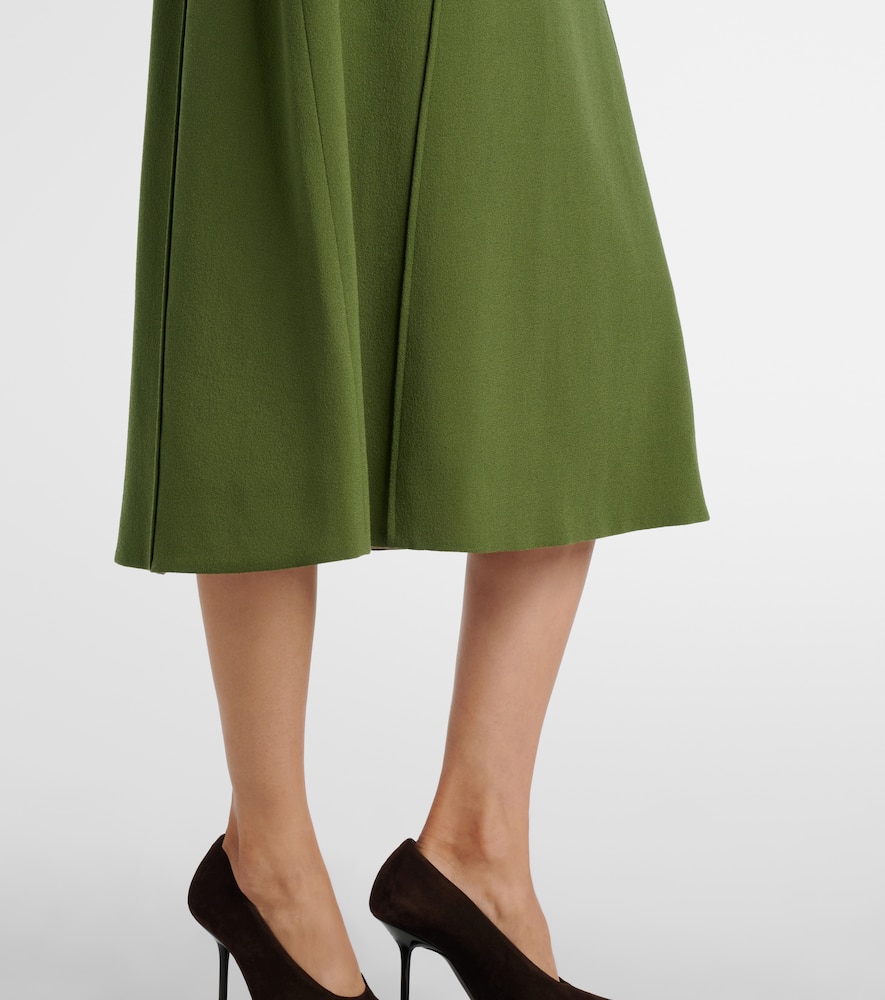Collinson wool crêpe midi dress