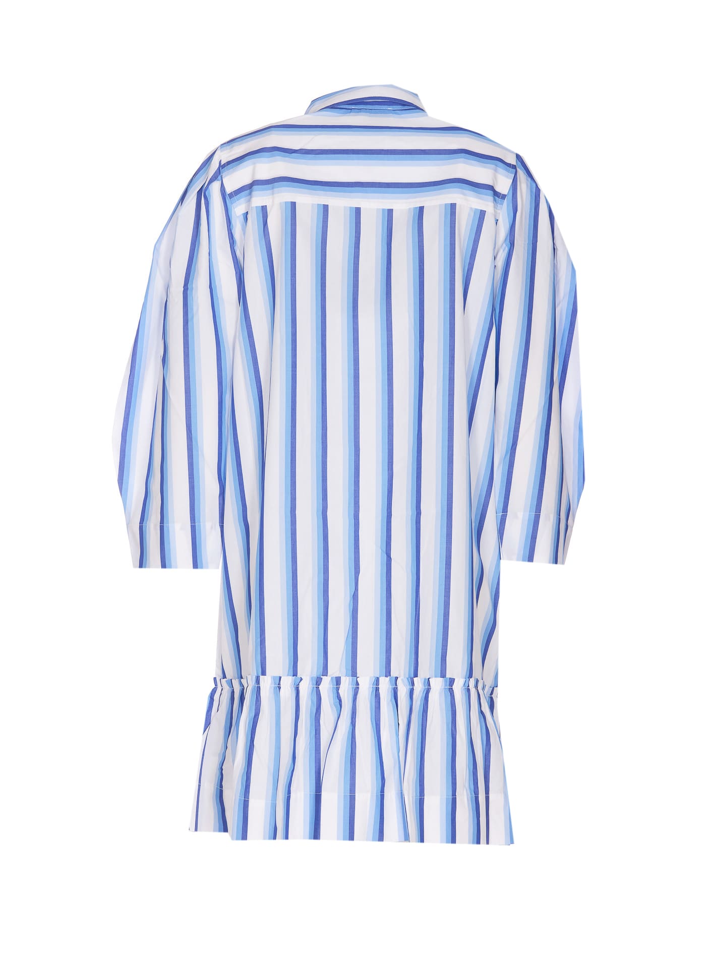Mini Striped Shirt Dress