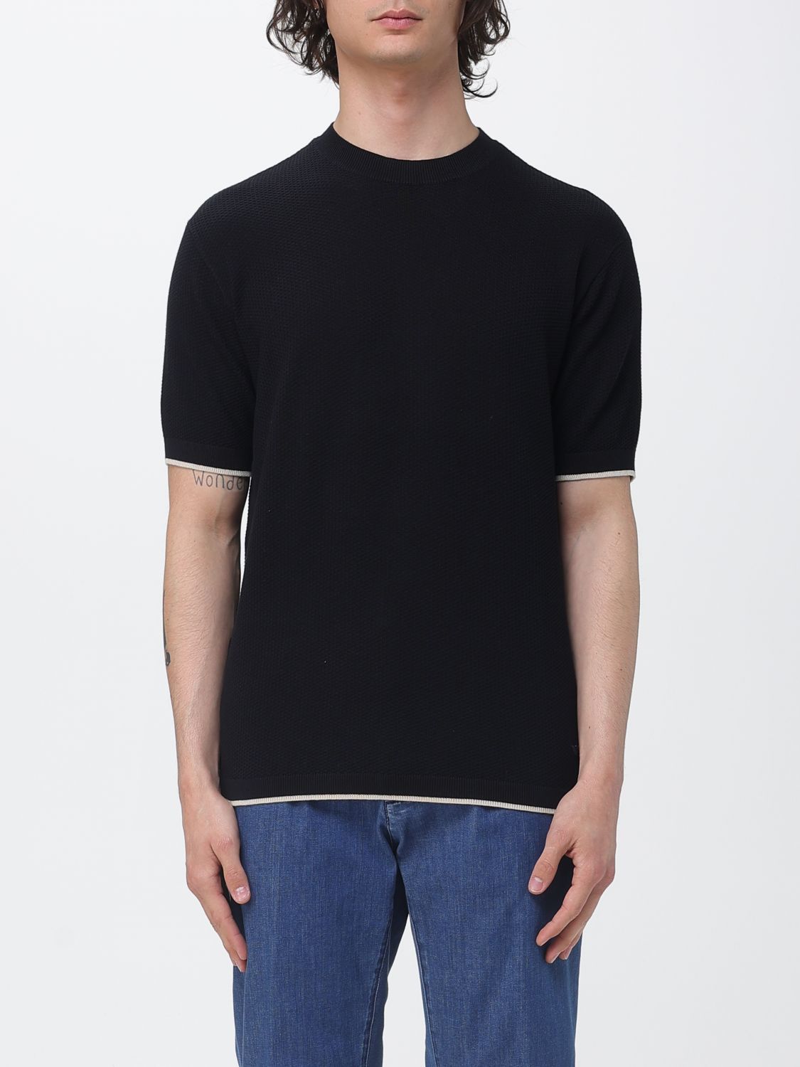 Sweater Men color Blue