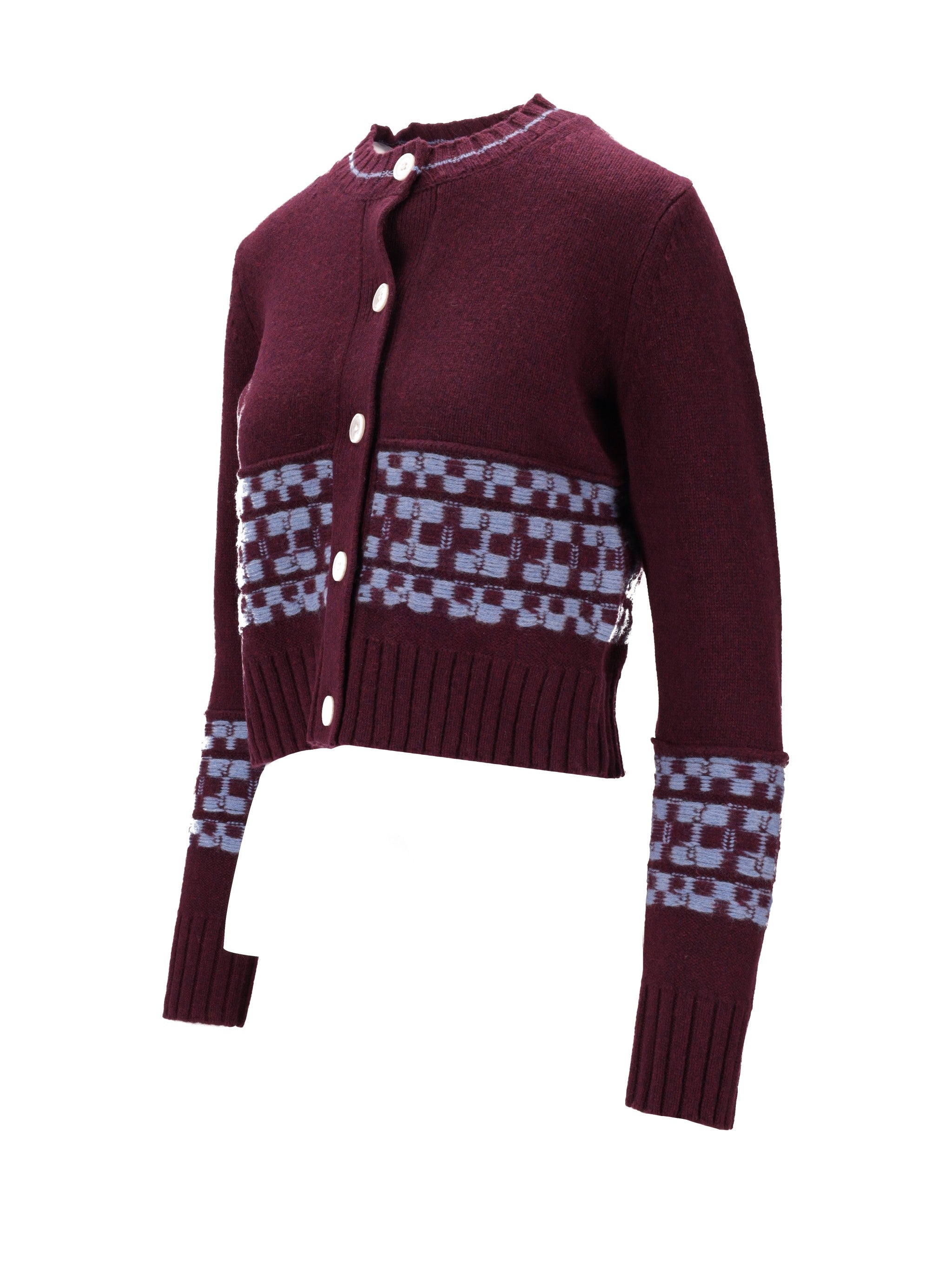 Bb Wallace Strickjacke mit Rundhalsausschnitt