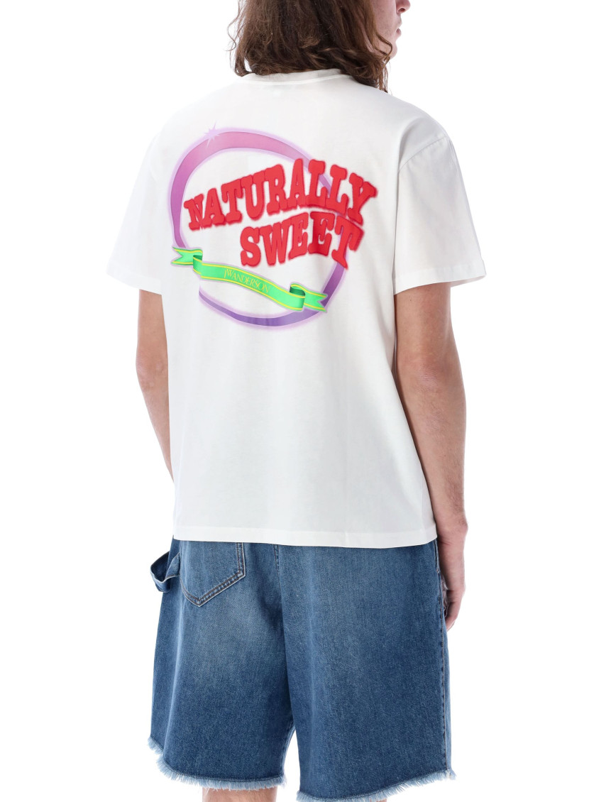 Naturally Sweet cotton T-shirt - White