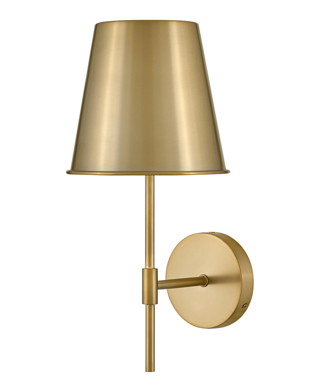 Lacquered Brass LED Wall Sconce from the Blake Collection