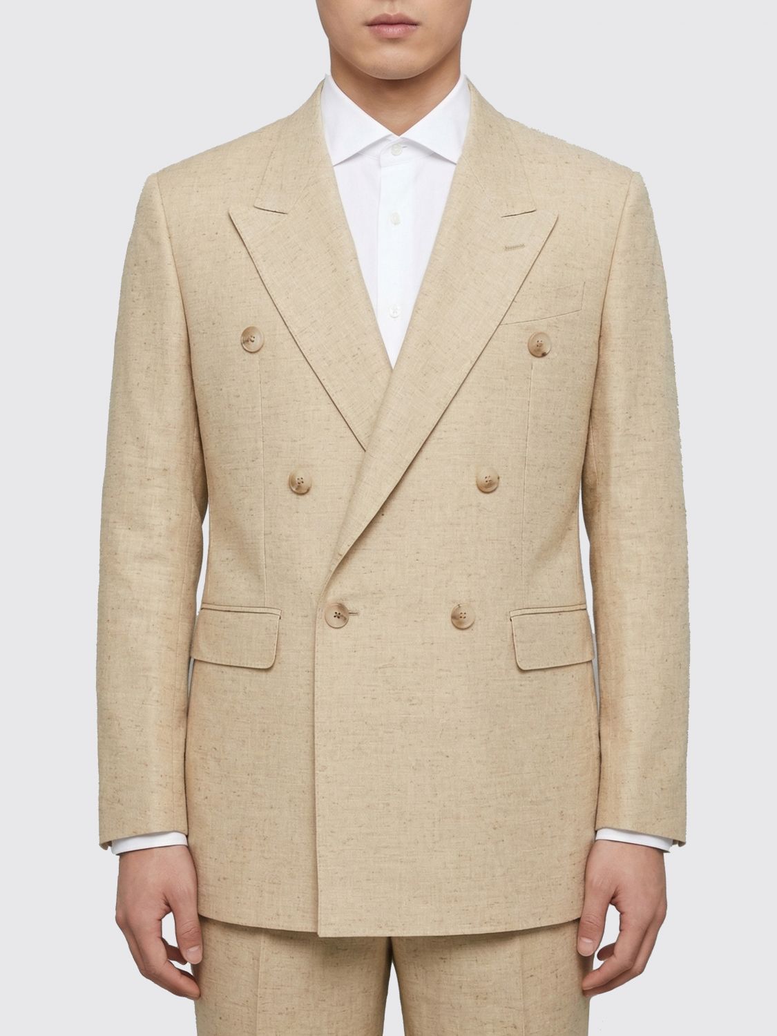 Jacket Men color White