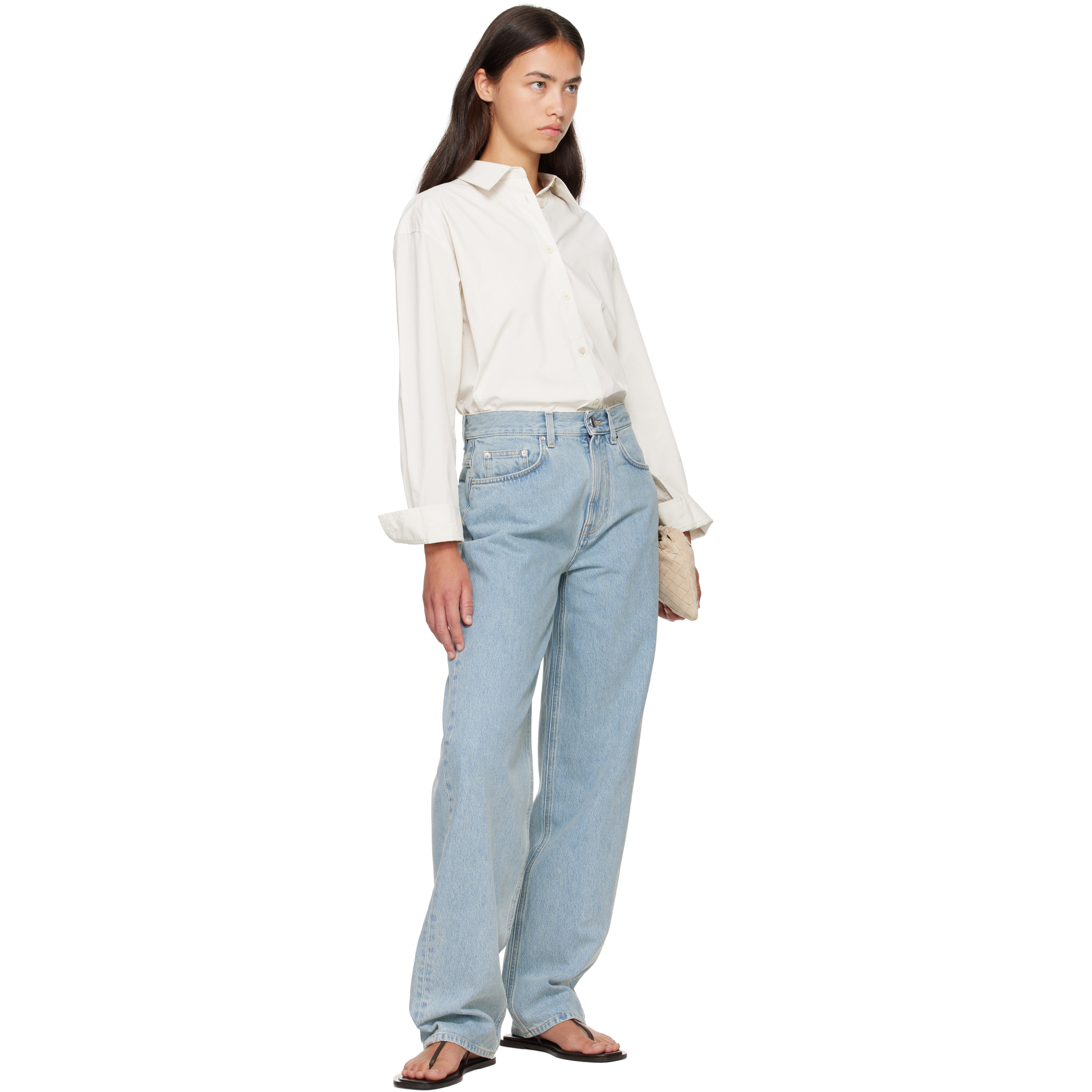 Blue SAMUR LDS Boyfriend Jeans