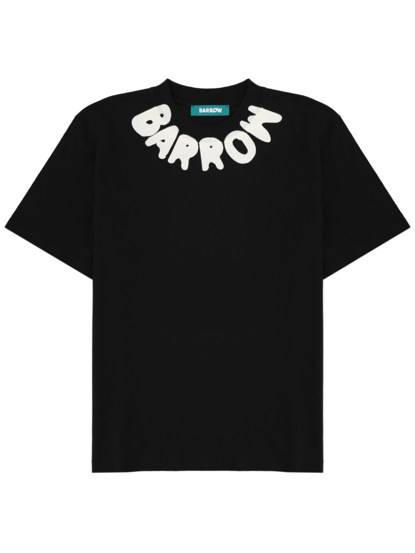 Black Logo Crew Neck T-Shirt