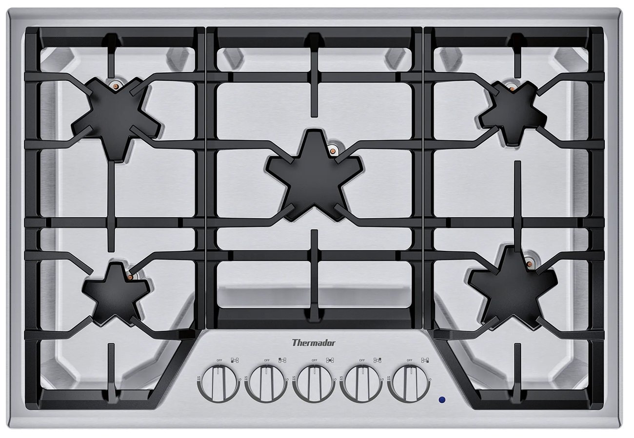Gas Cooktop 30 Inch ADA Masterpiece Series in Stainless Steel