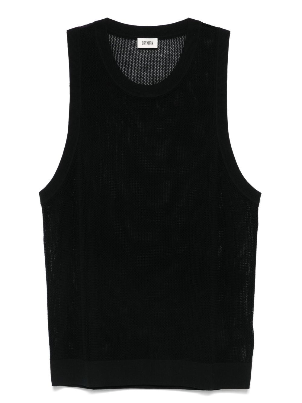 Cotton tank top - Black