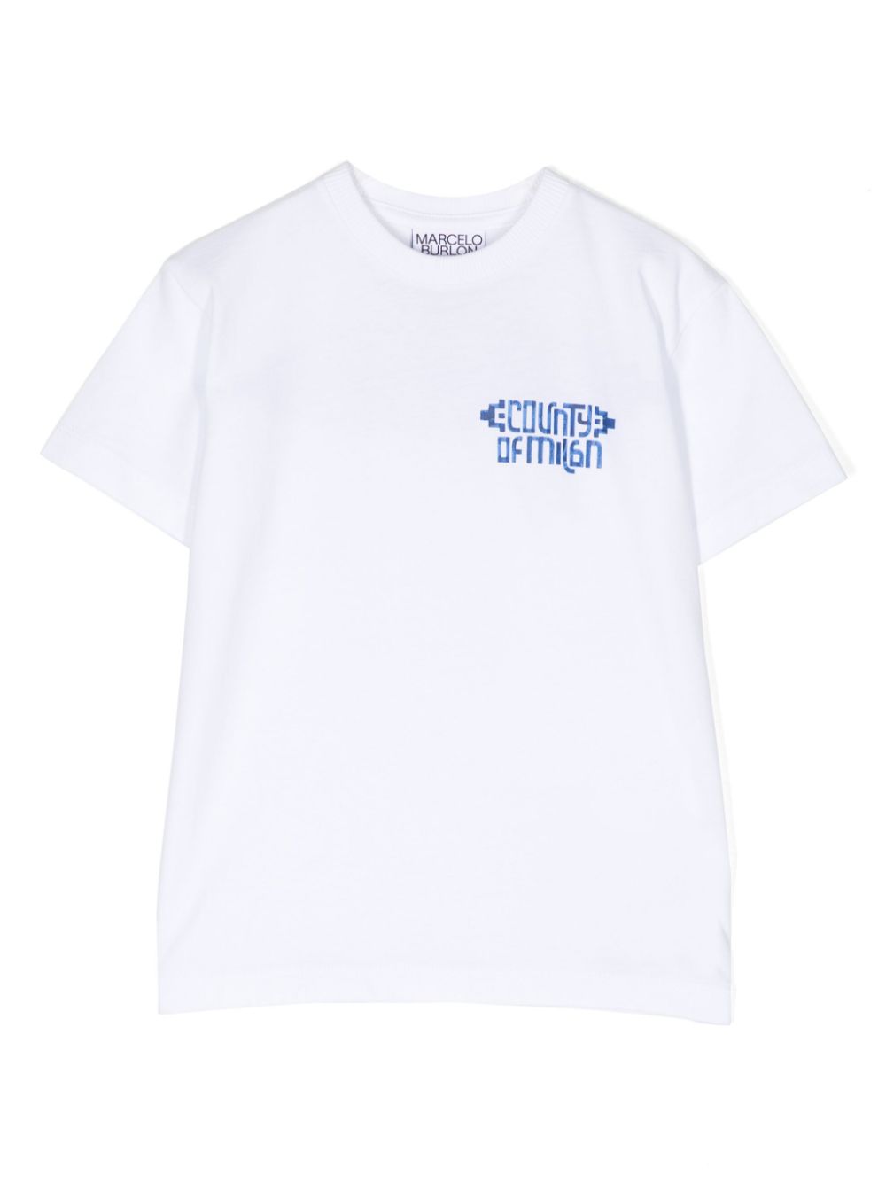 Slogan-print cotton T-shirt - White