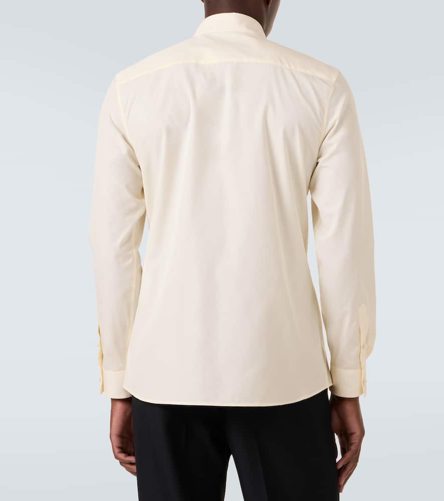 Cotton poplin shirt