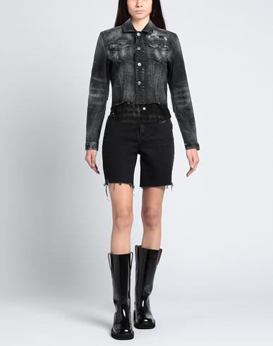 Woman Denim shirt Black