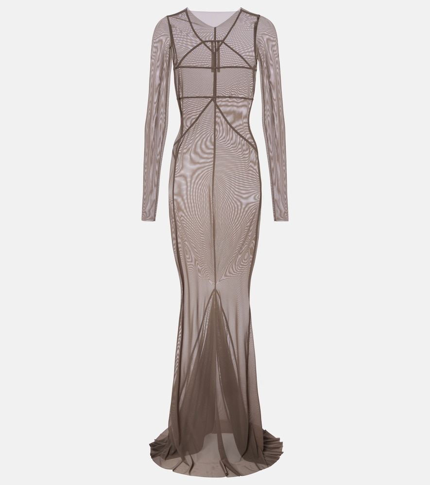 Temple tulle gown