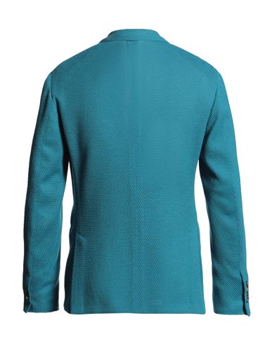 Man Blazer Deep teal Size 38 Wool