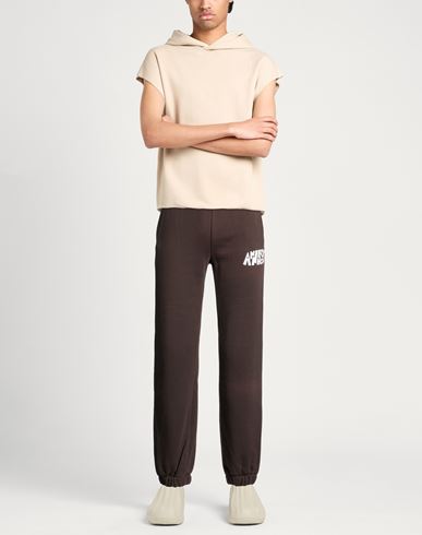 Man Pants Chocolate brown Size L Cotton