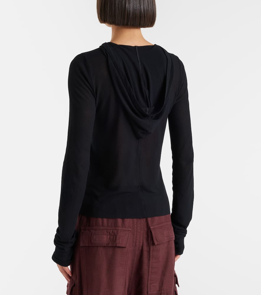 Hooded top