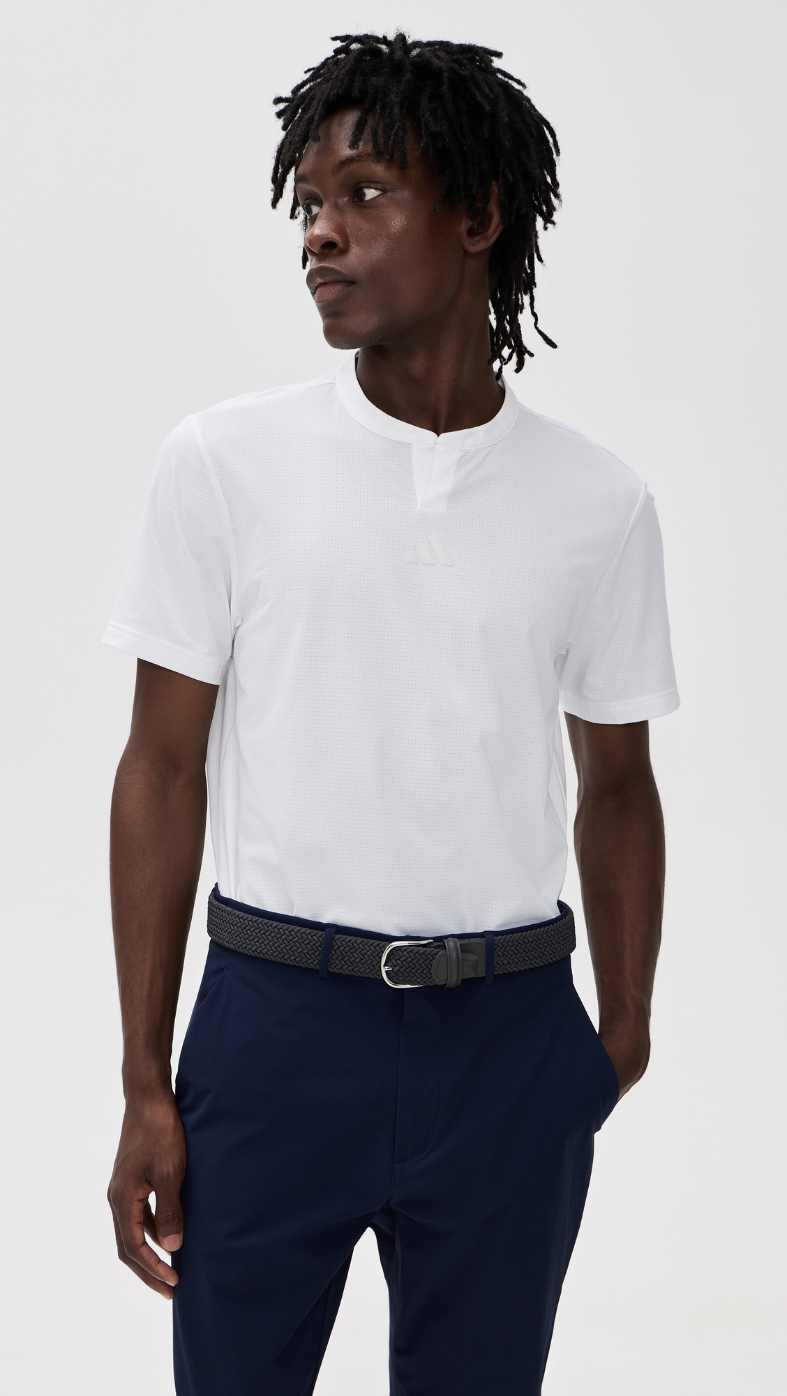 Beyond Golf Club Twistknit Range Shirt White