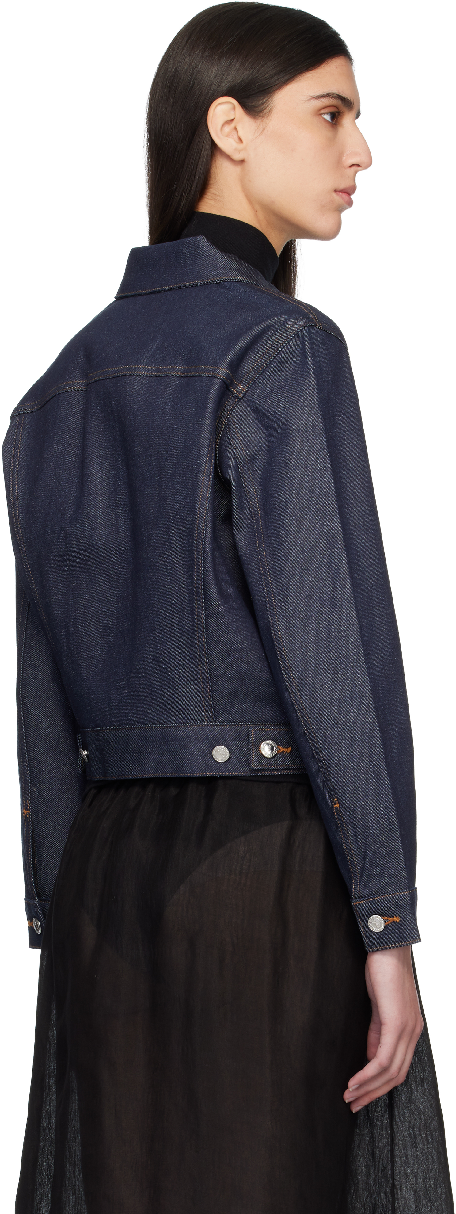 Navy Dion Denim Jacket