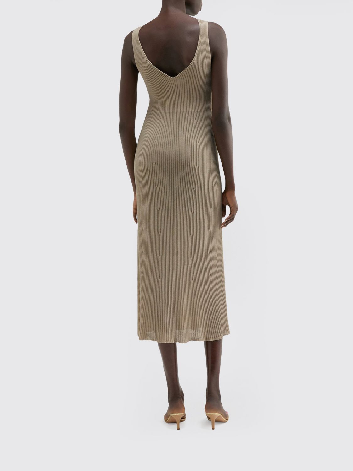 Dress Woman color Beige