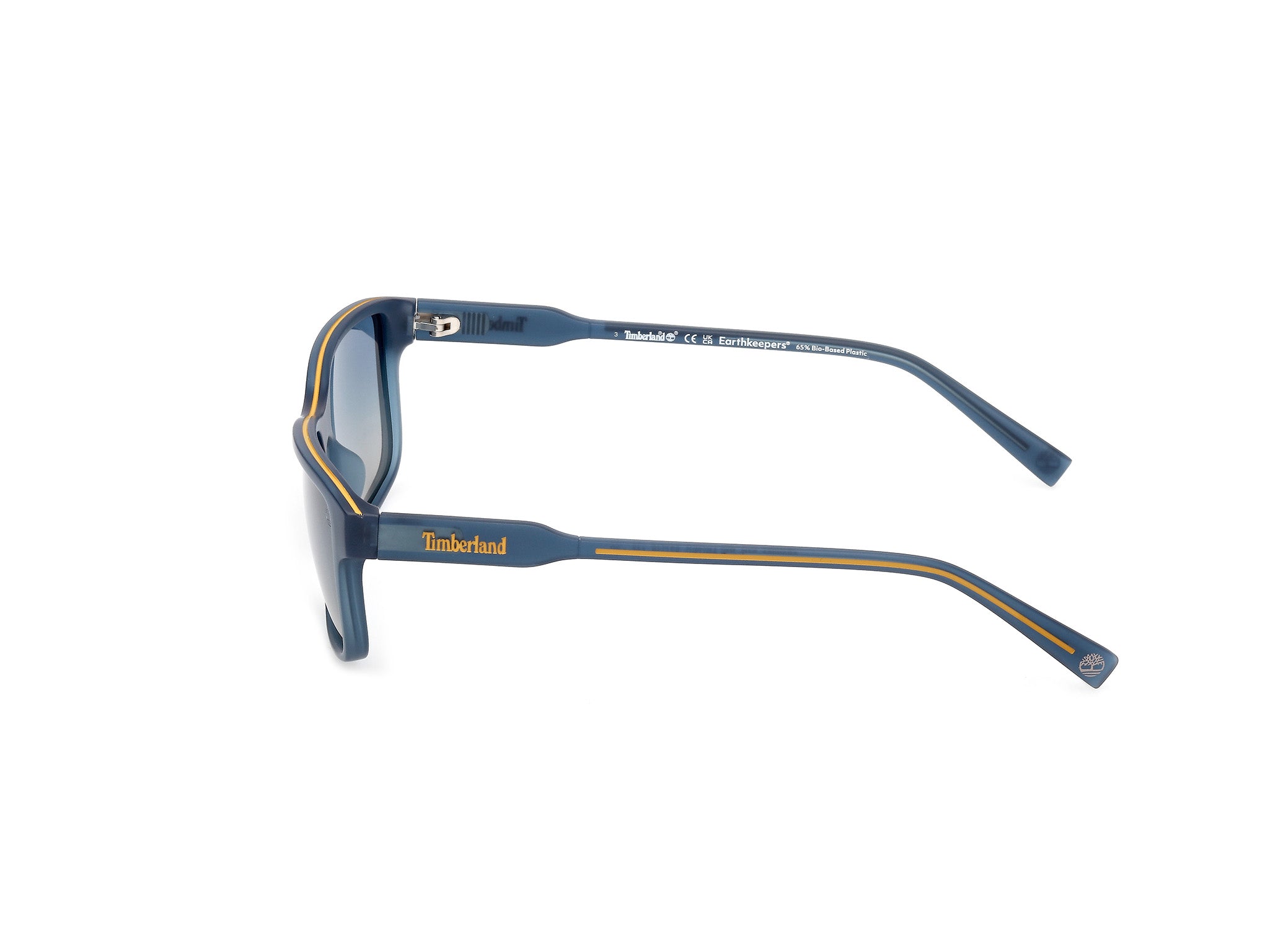 Timberland Hombre Timberland TB00051 91D Gafas de sol Inyectado Azul Azul Cuadrada Polarizado