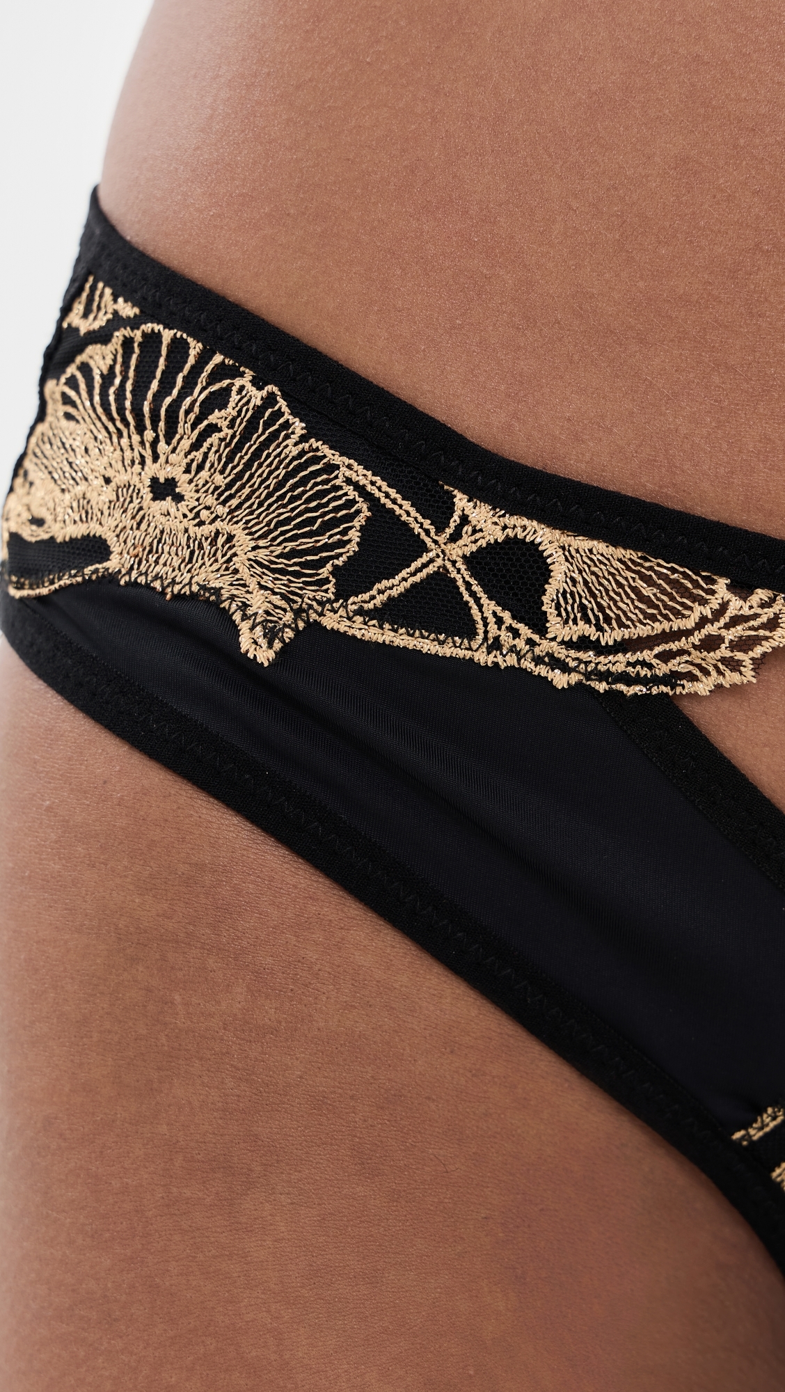 Demeter Bikini Panties Black