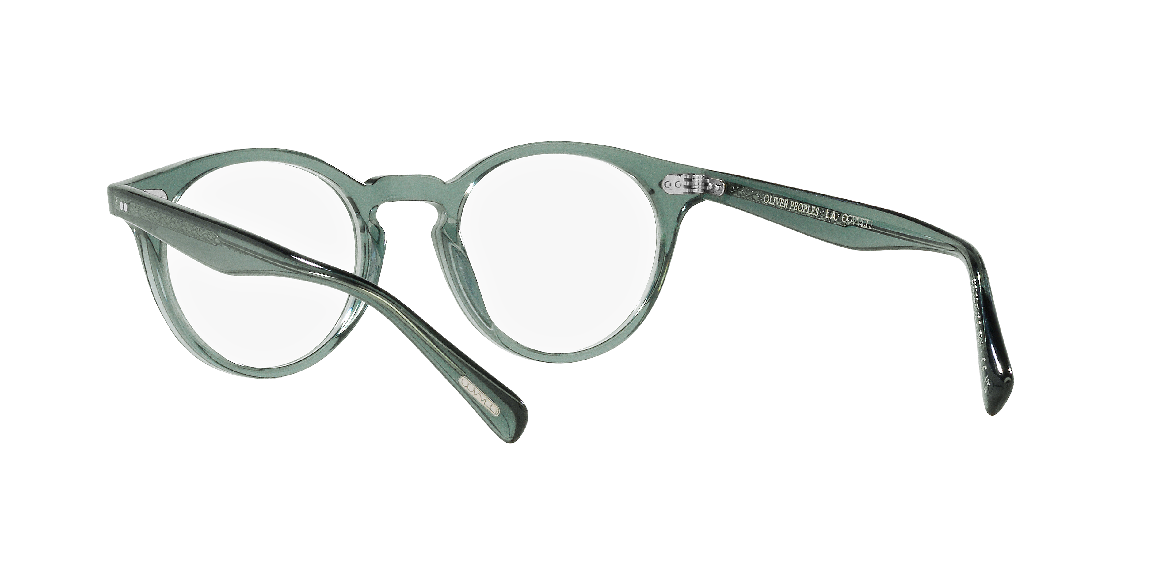 Oliver Peoples Unisex Oliver Peoples OV5459U ROMARE 1547 Optical frames Acetate Green Transparent Pantos Norma