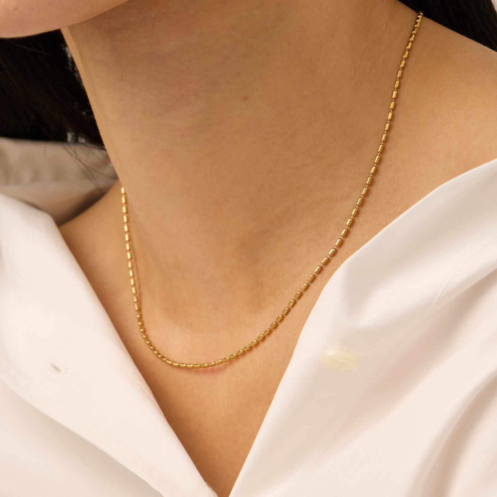 Jenny Bird Milly Gold-Plated Chain Necklace