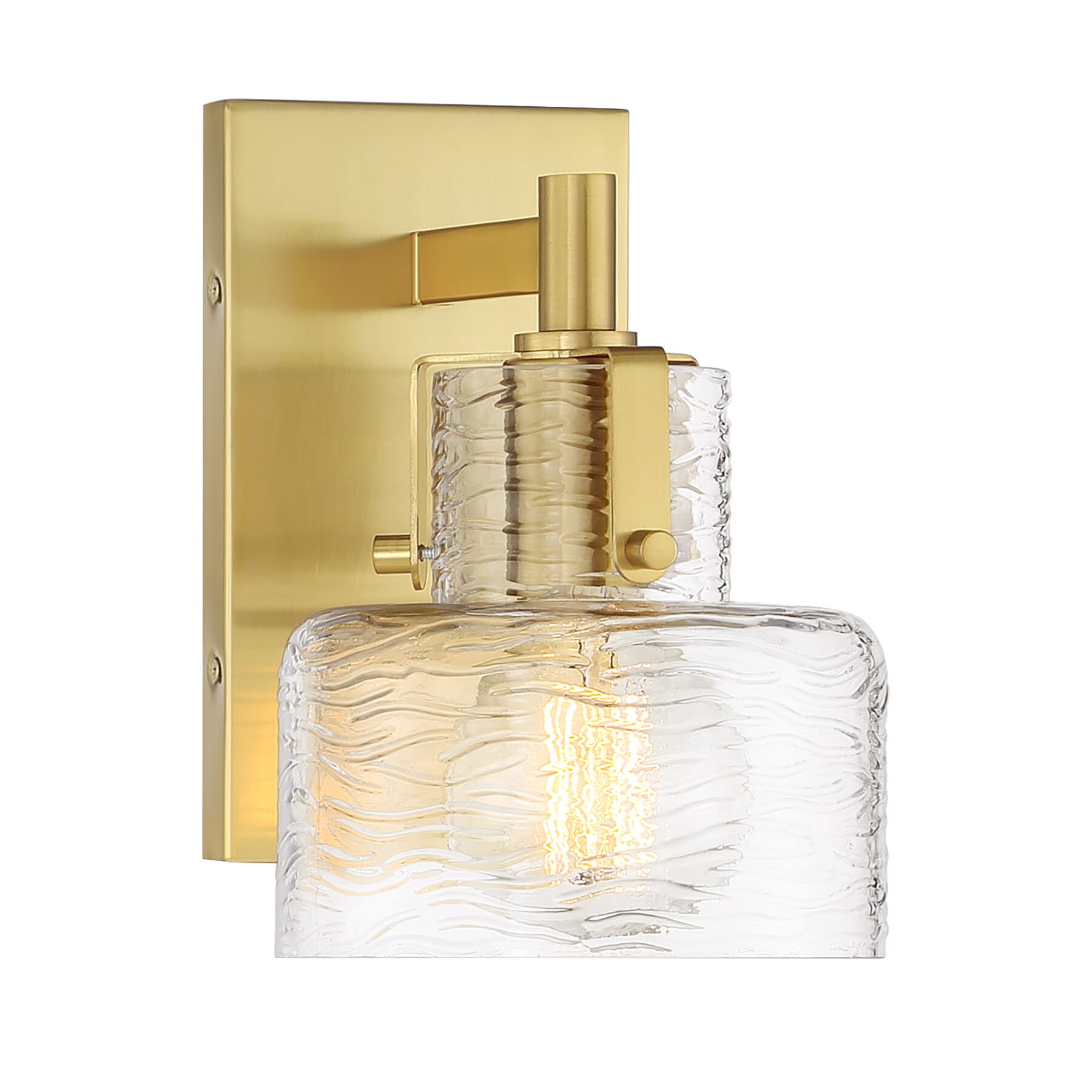 Dover 1-Light Wall Sconce in Warm Bra