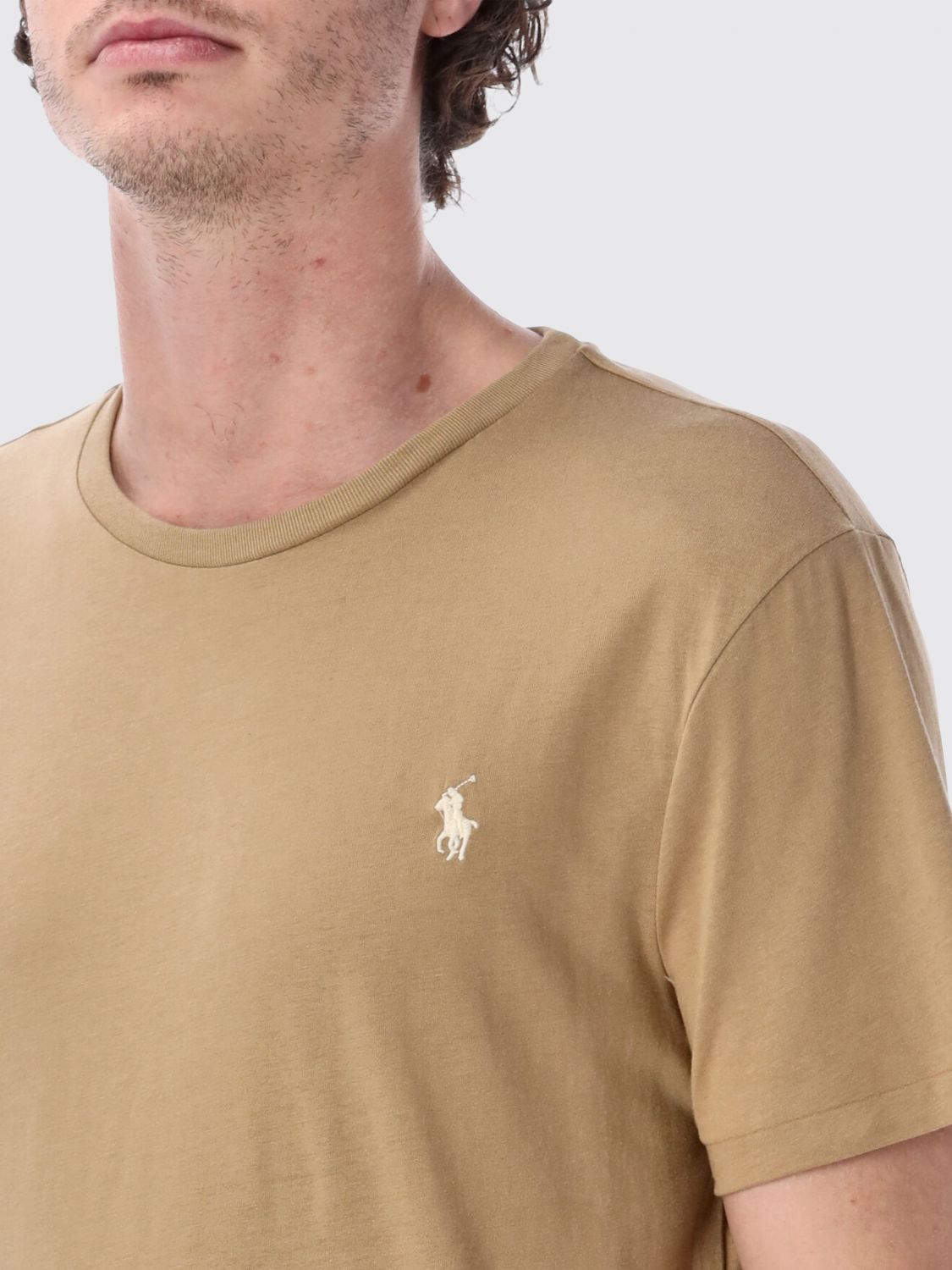 T-Shirt Men color Coffee
