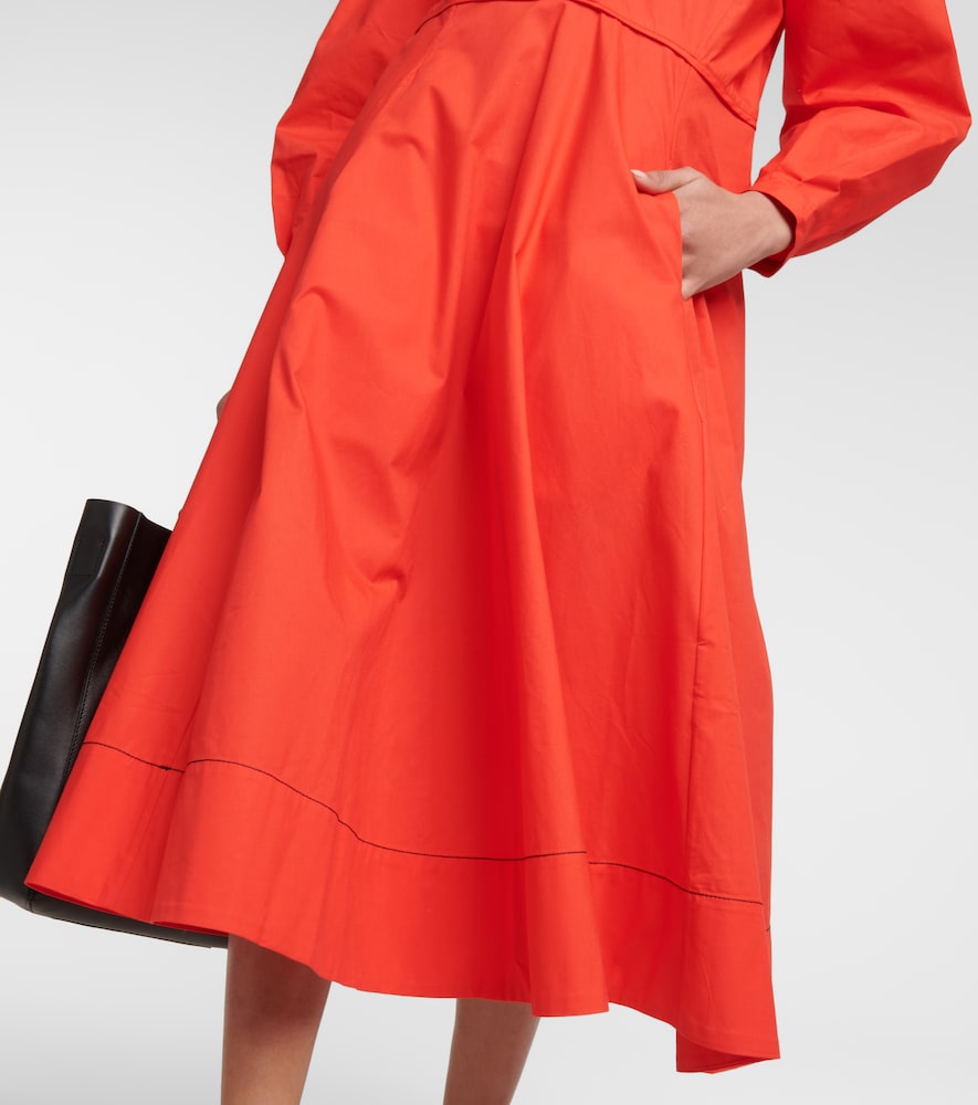 Proenza Schouler White Label cotton poplin midi dress