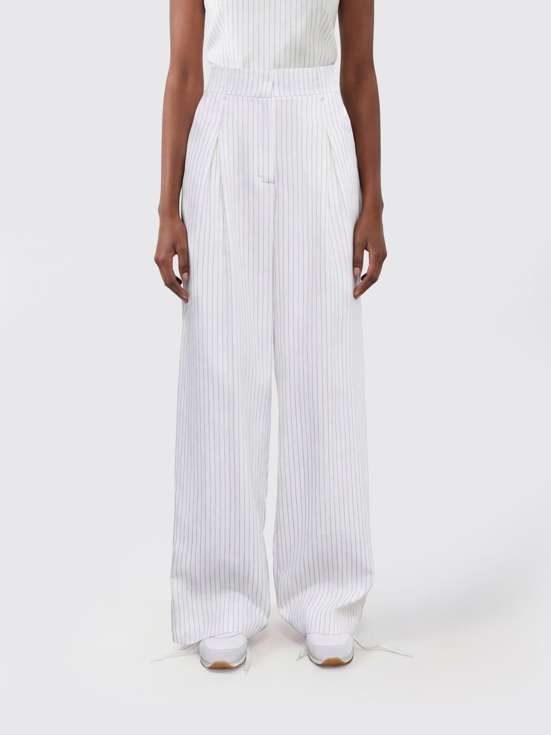 Pants Woman color White