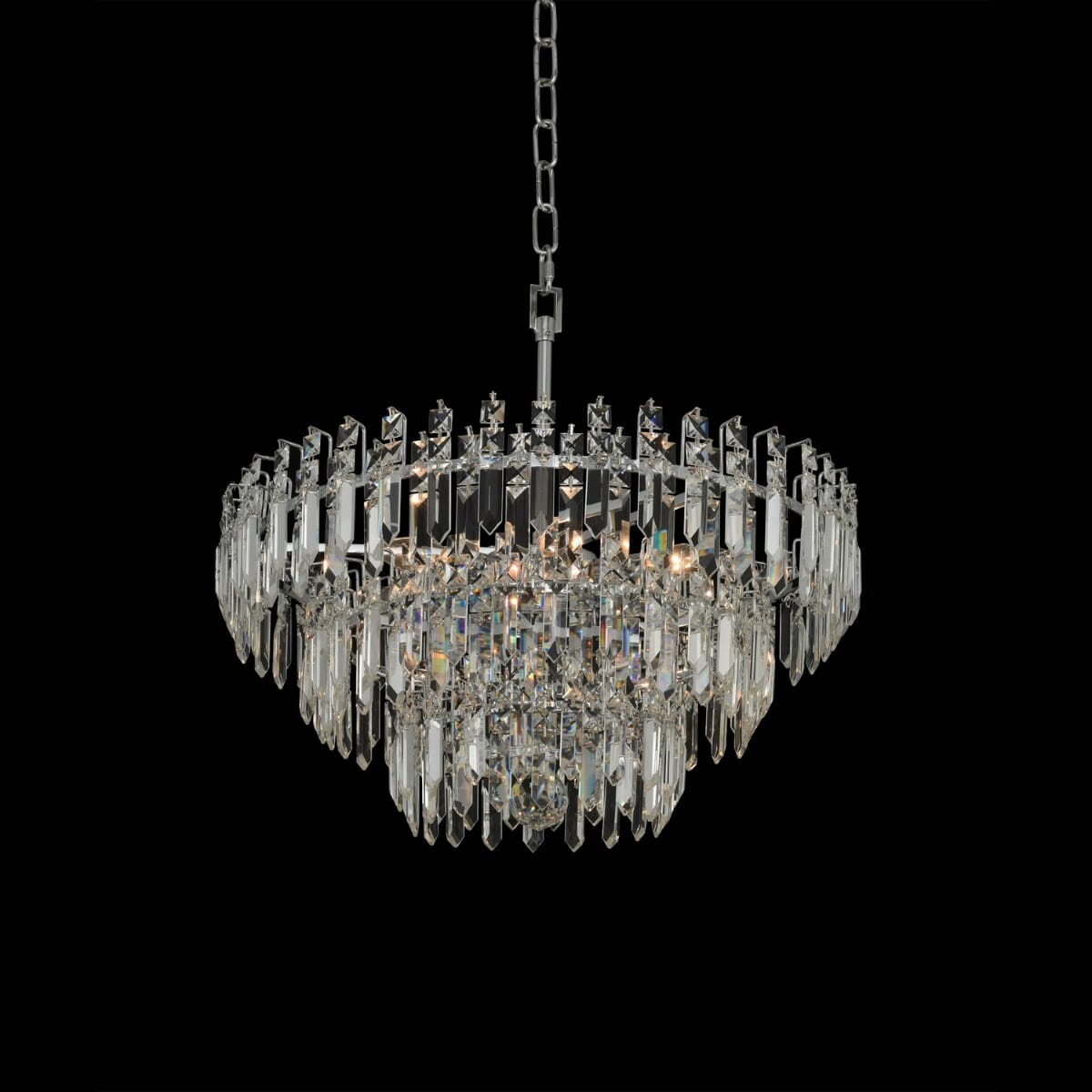 Pandoro 6-Light Pendant Light in Chrome