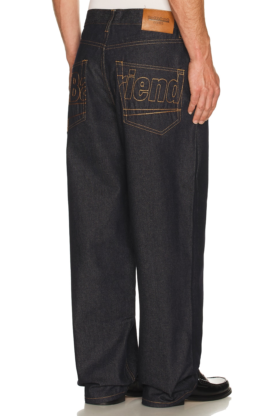 Badfriend Star Pocket Denim Pant in Blue. - 30 also